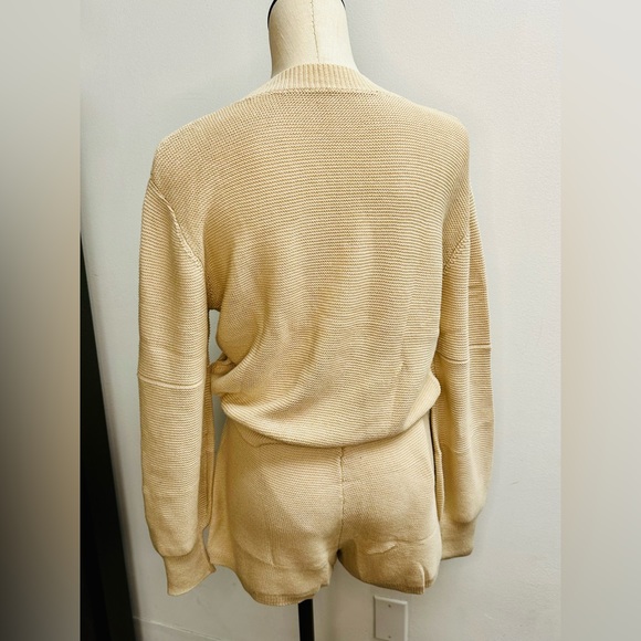 Tan Knit Long Sleeve Set - Picture 4 of 5